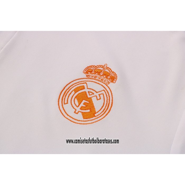 Camiseta Polo del Real Madrid 2021 2022 Blanco